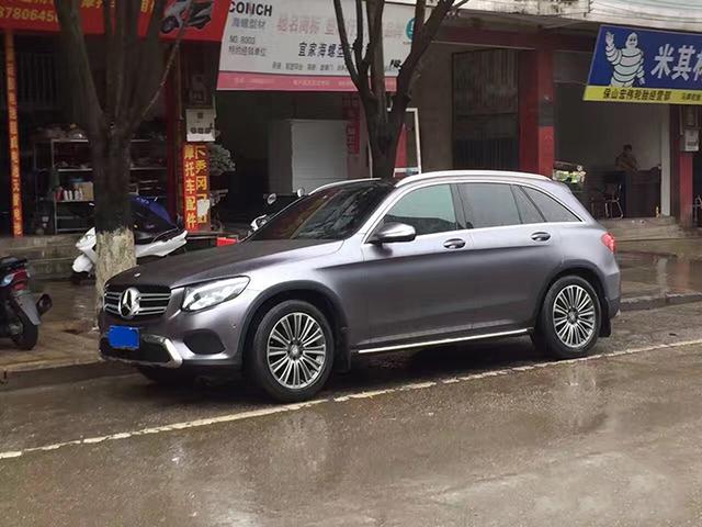 奔驰GLC260电光钨钢改色分享