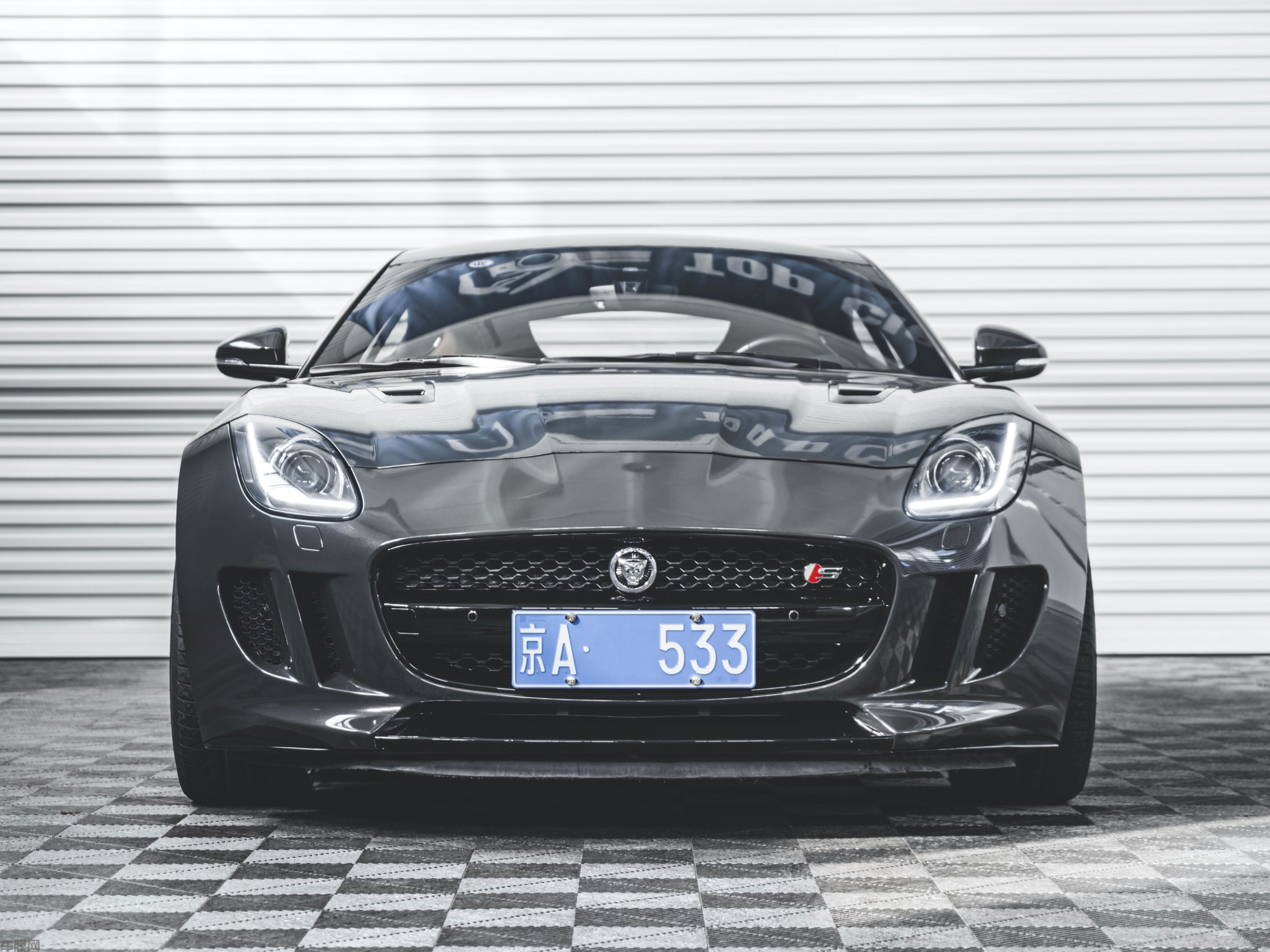 F-TYPE 石墨灰改色膜 效果图
