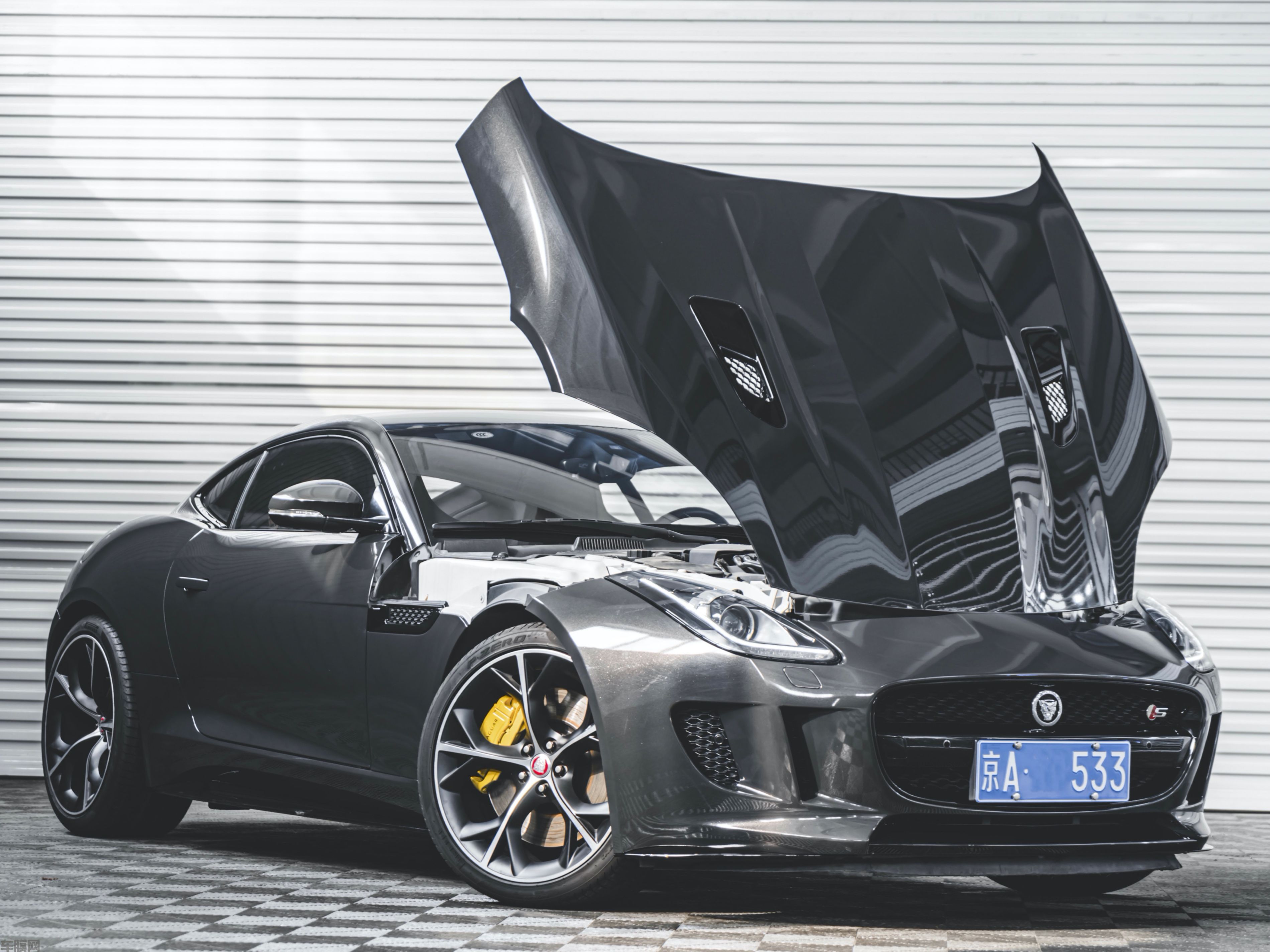 F-TYPE 石墨灰改色膜 效果图