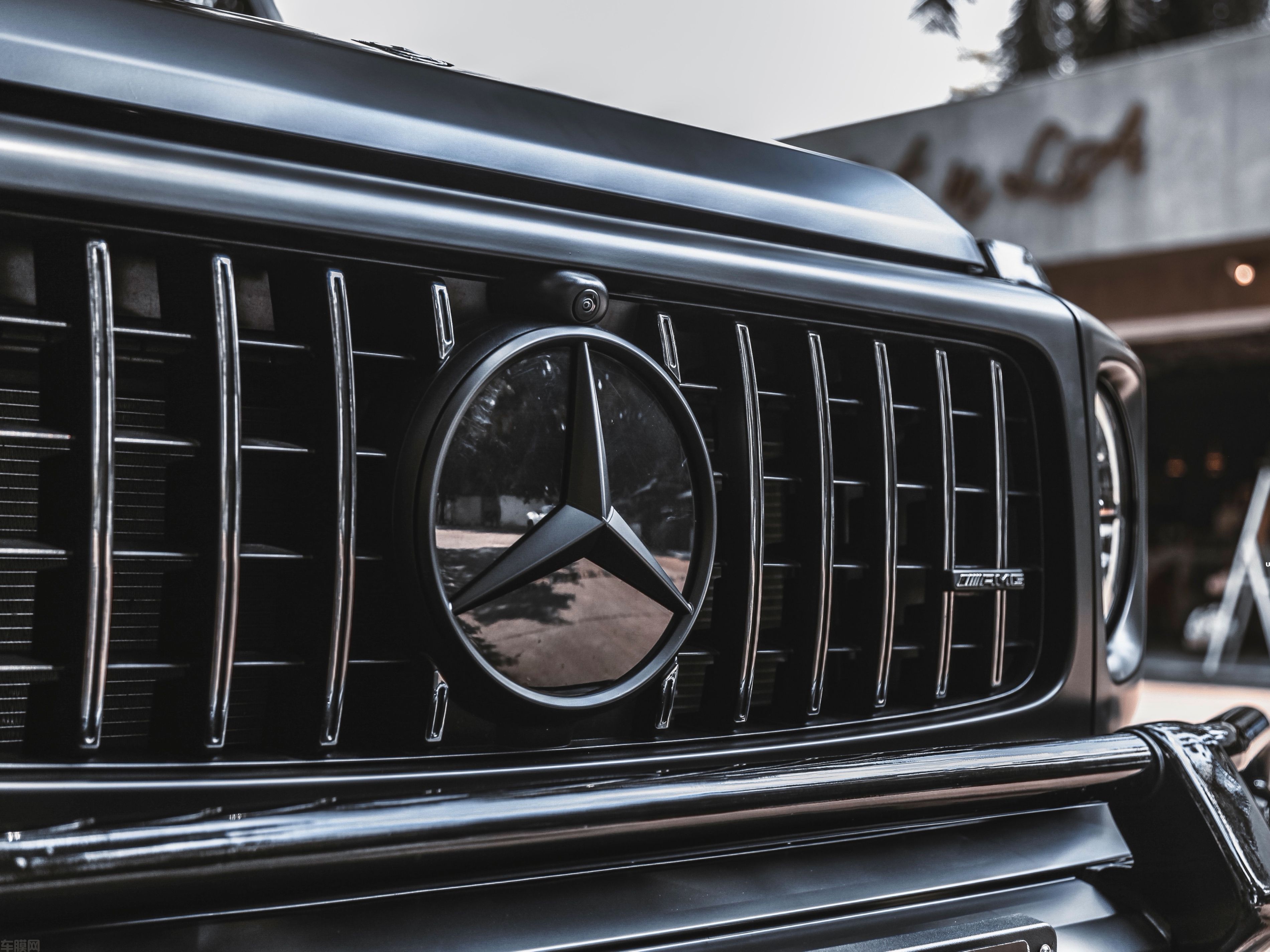 奔驰G63 AMG 陶瓷黑改色膜 效果图