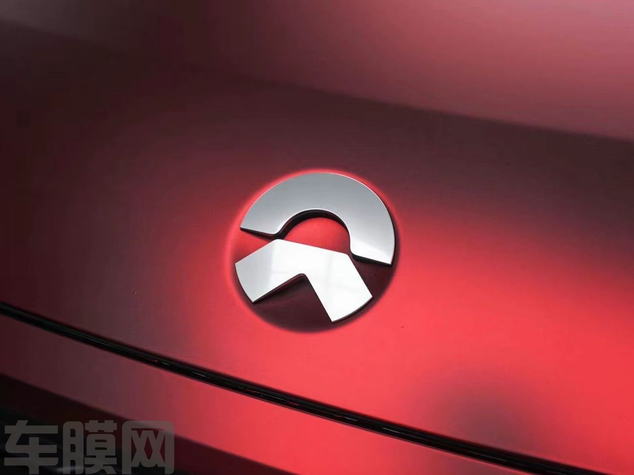 蔚来ES6 罗曼尼红改色膜 效果图