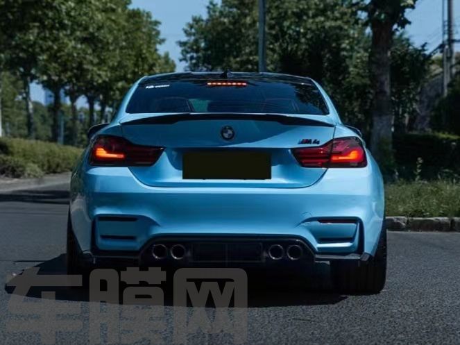 宝马M3 海湾蓝改色膜 效果图