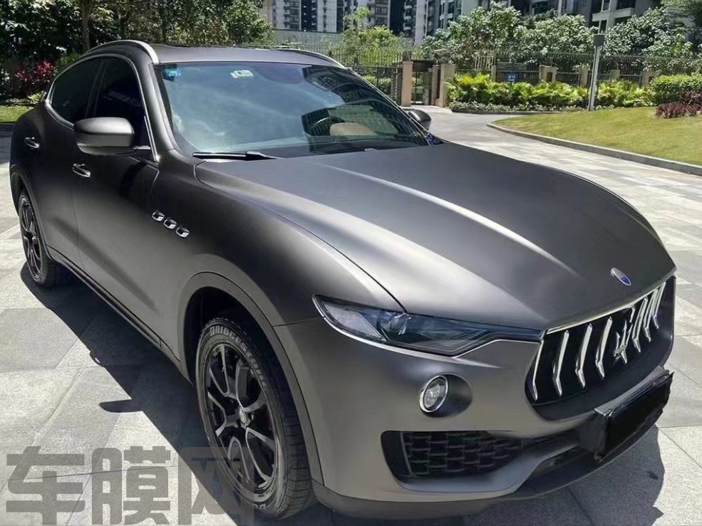 玛莎拉莱万特 消光陨石灰改色膜 效果图
