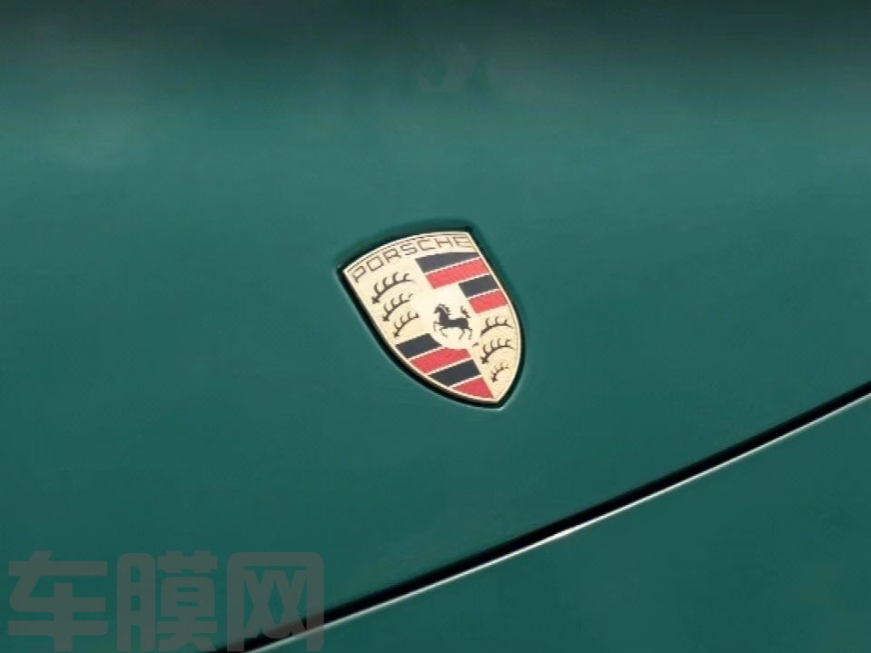 保时捷 水晶地狱猫改色膜 效果图
