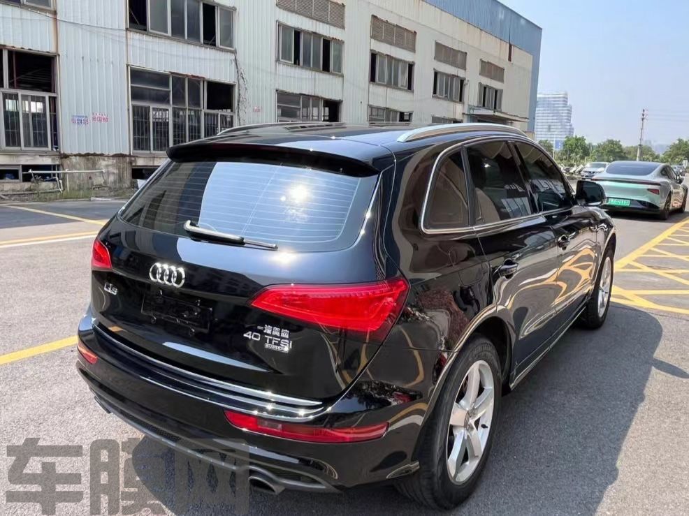 奥迪Q5 PET钢琴黑改色膜 效果图