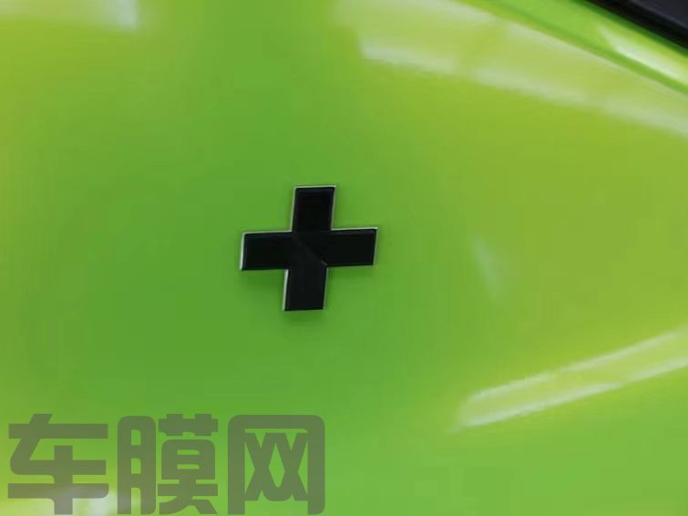 领克 水晶苹果绿改色膜 效果图