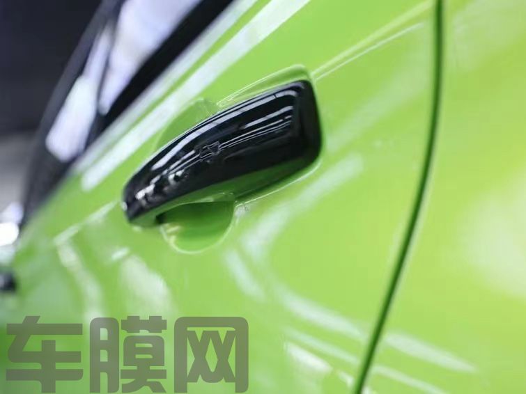 领克 水晶苹果绿改色膜 效果图