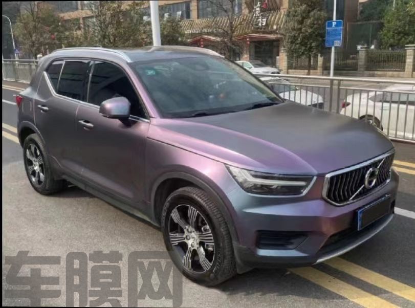 沃尔沃CX40 卡普里灰改色膜 效果图