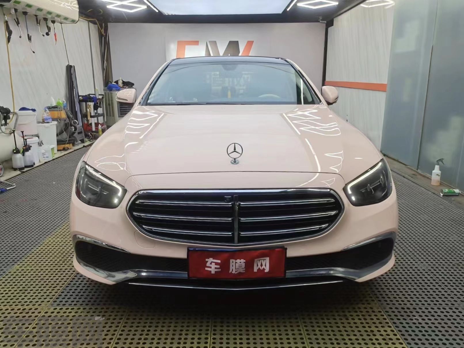 奔驰 PET贝壳粉改色膜 效果图