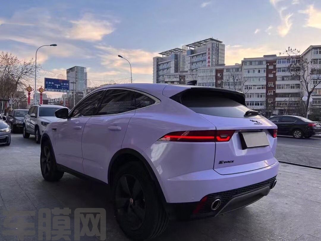 捷豹E-PACE 星黛紫改色膜 效果图