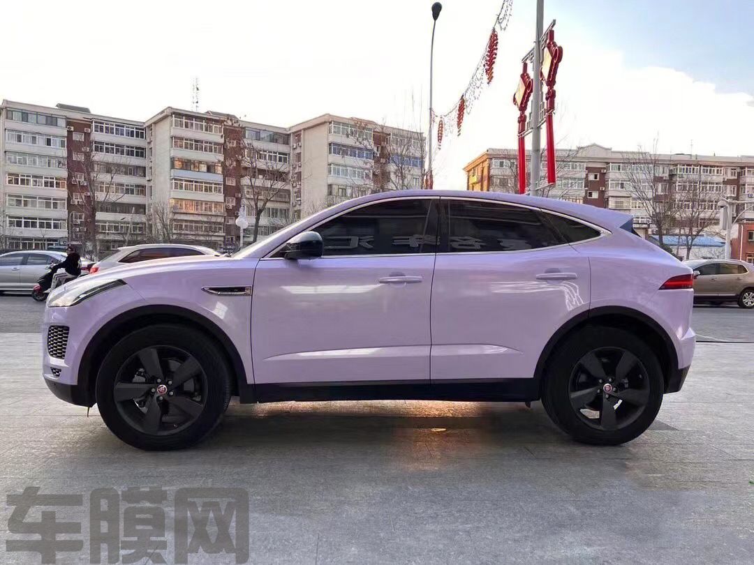 捷豹E-PACE 星黛紫改色膜 效果图