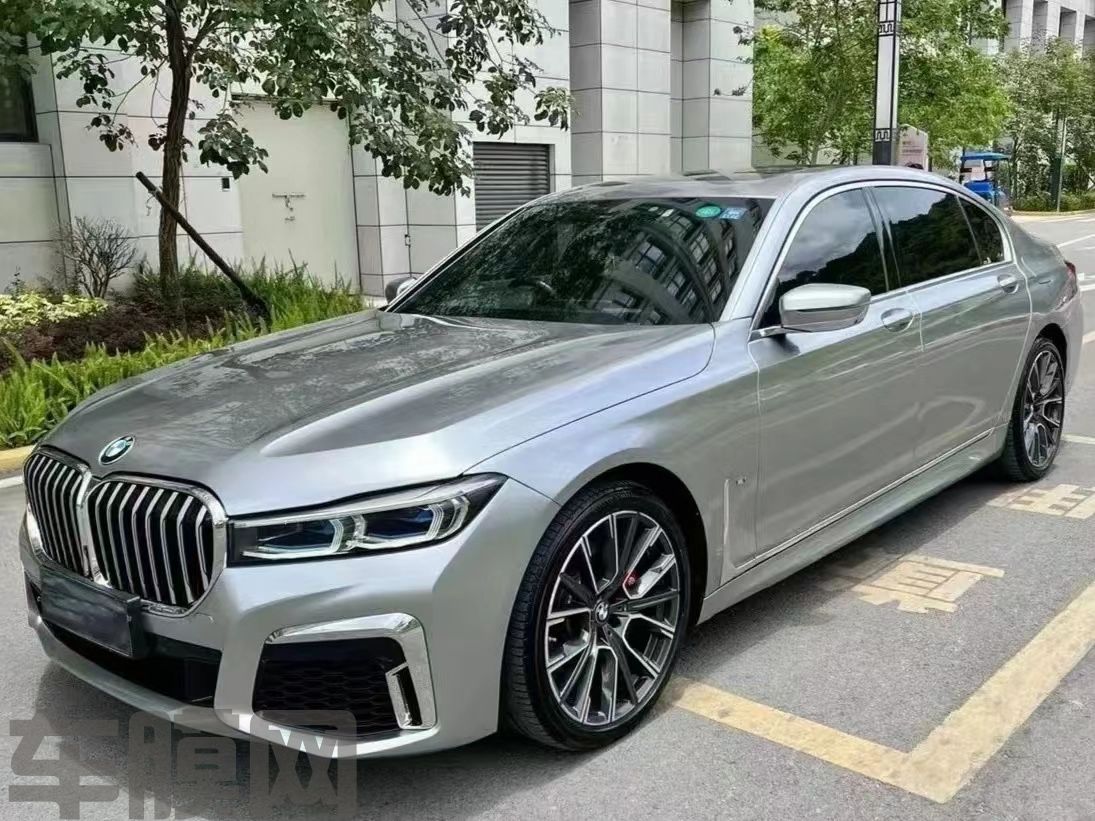 宝马740 GT银改色膜 效果图