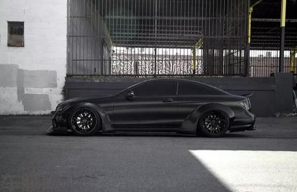 奔驰C63 AMG（W204）宽体改装案例
