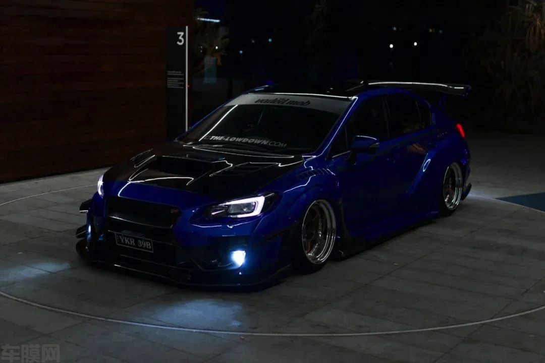 暴力狠角色，一台看着就很猛的斯巴鲁WRX STI(图6)